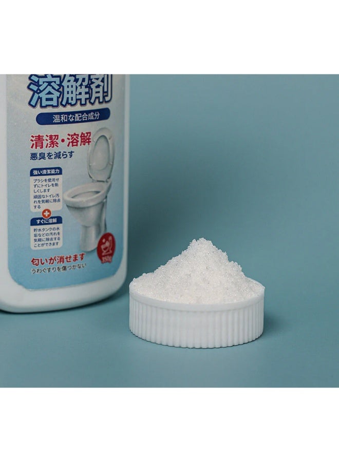 Professional Urolith Dissolving Agent 350g, Heavy Duty Toilet Bowl Cleaner & Urinal Scale Remover, Fast-Acting Limescale & Stubborn Stain Remover for Western & Japanese Toilets, Odor Eliminator & Pipe Declogger, Safe for Glaze & Plastic/Cast Iron Sewers, No-Brush Refreshing Deep Clean Formula - Image 3